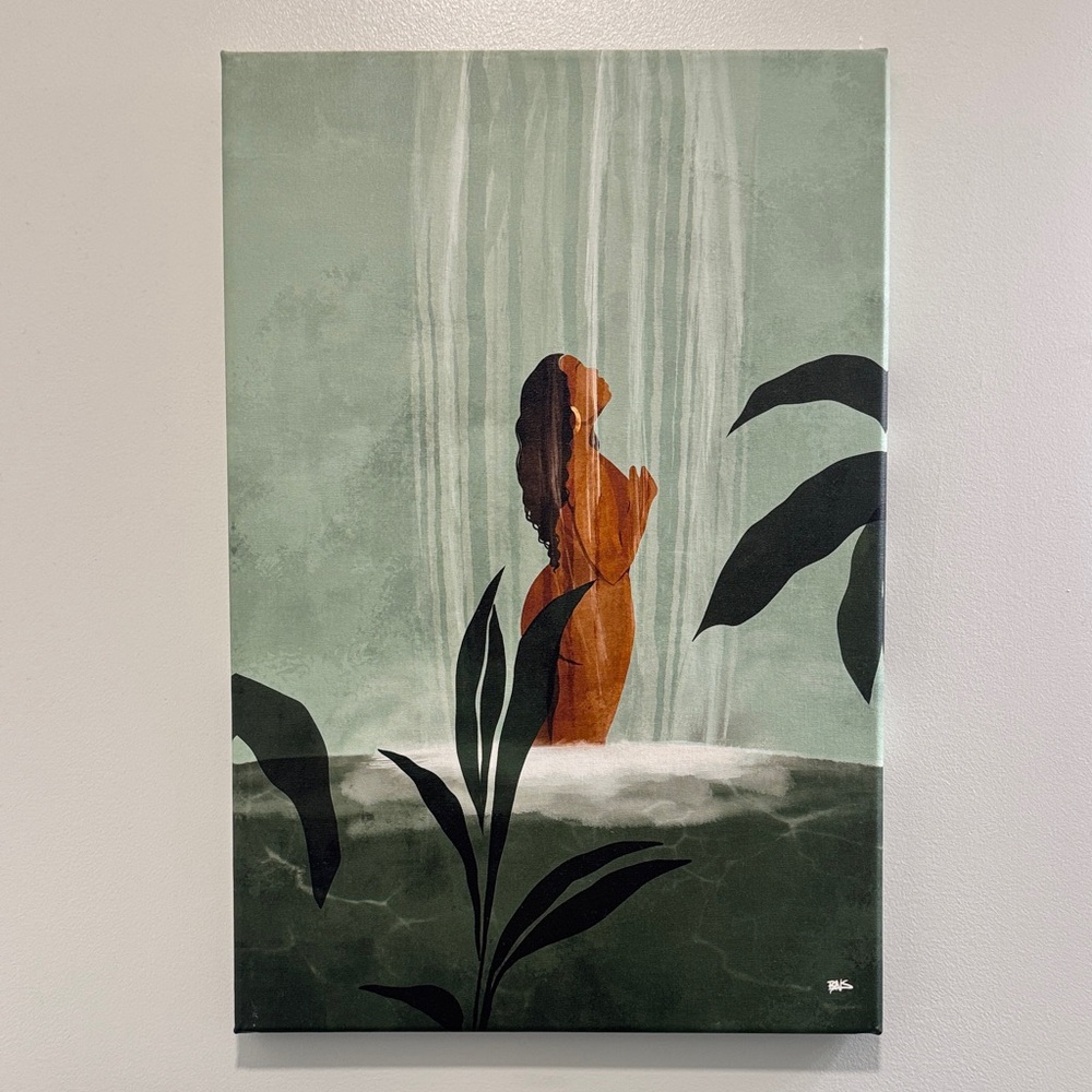 Bria Nicole- “Rain on Me” Canvas Art